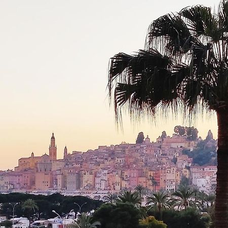 Menton Bord De Mer Studio Calme Avec Balcon, Ascenseur, Climatisation, Ideal Location Quiet Near Sea, Balcony, Elevator, Ac Zewnętrze zdjęcie
